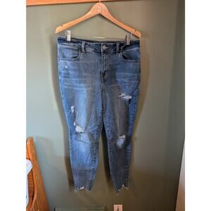 L Maurices Distressed Jeggings